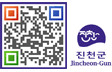 진천군청 모바일 홈페이지 QR코드. 진천군 모바일 홈페이지(http://m.jincheon.go.kr)로 이동