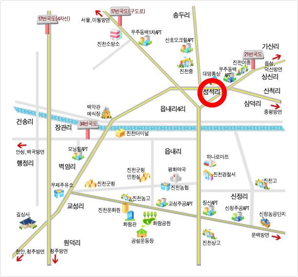 성석리 동백 찾아오시는길